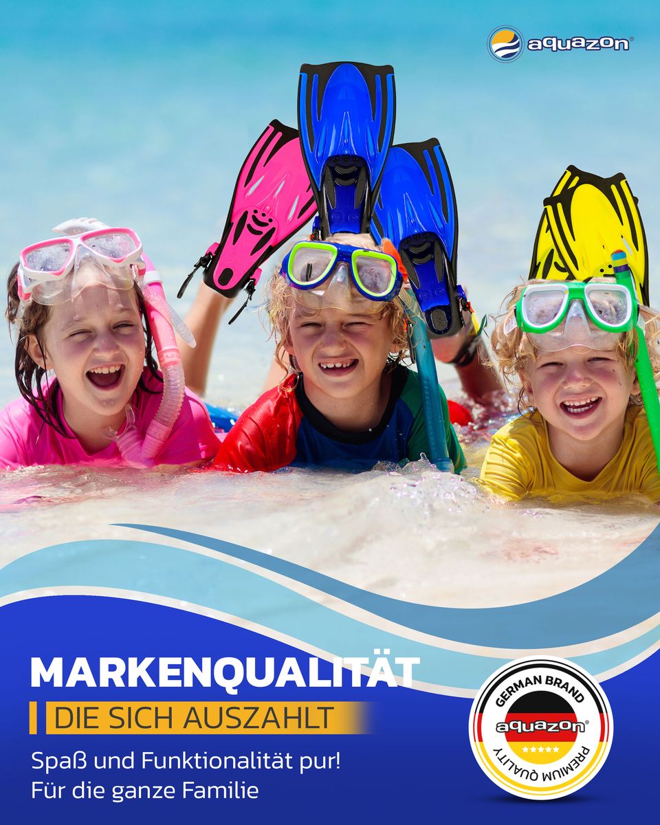 ALICANTE Schwimmflossen, Schnorchelflossen, Taucherflossen