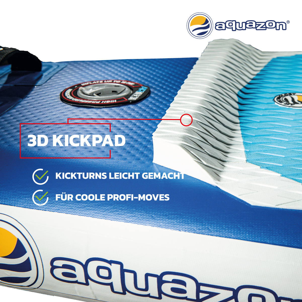 SUP Stand up Paddling Board GLIDER WINDOW 345 11'3 GFK Paddel Allrounder