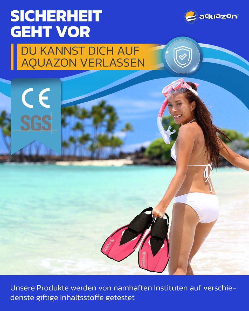 EXPERIENCE verstellbare Familien Taucherflossen, Schwimmflossen