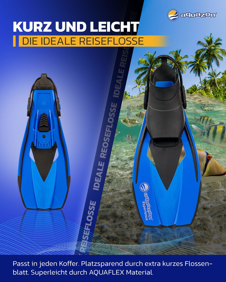 EXPERIENCE verstellbare Familien Taucherflossen, Schwimmflossen