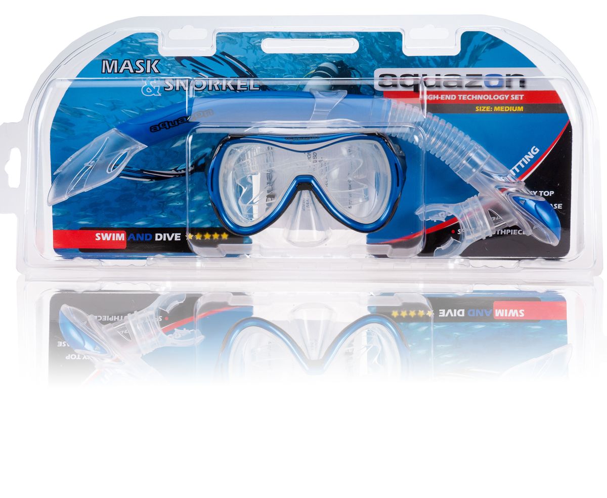 CAPRI mit Schnorchel, hochwertiges Schnorchelset, Kinder