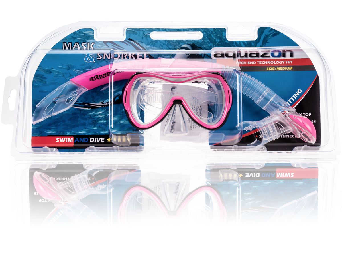 CAPRI mit Schnorchel, hochwertiges Schnorchelset, Kinder