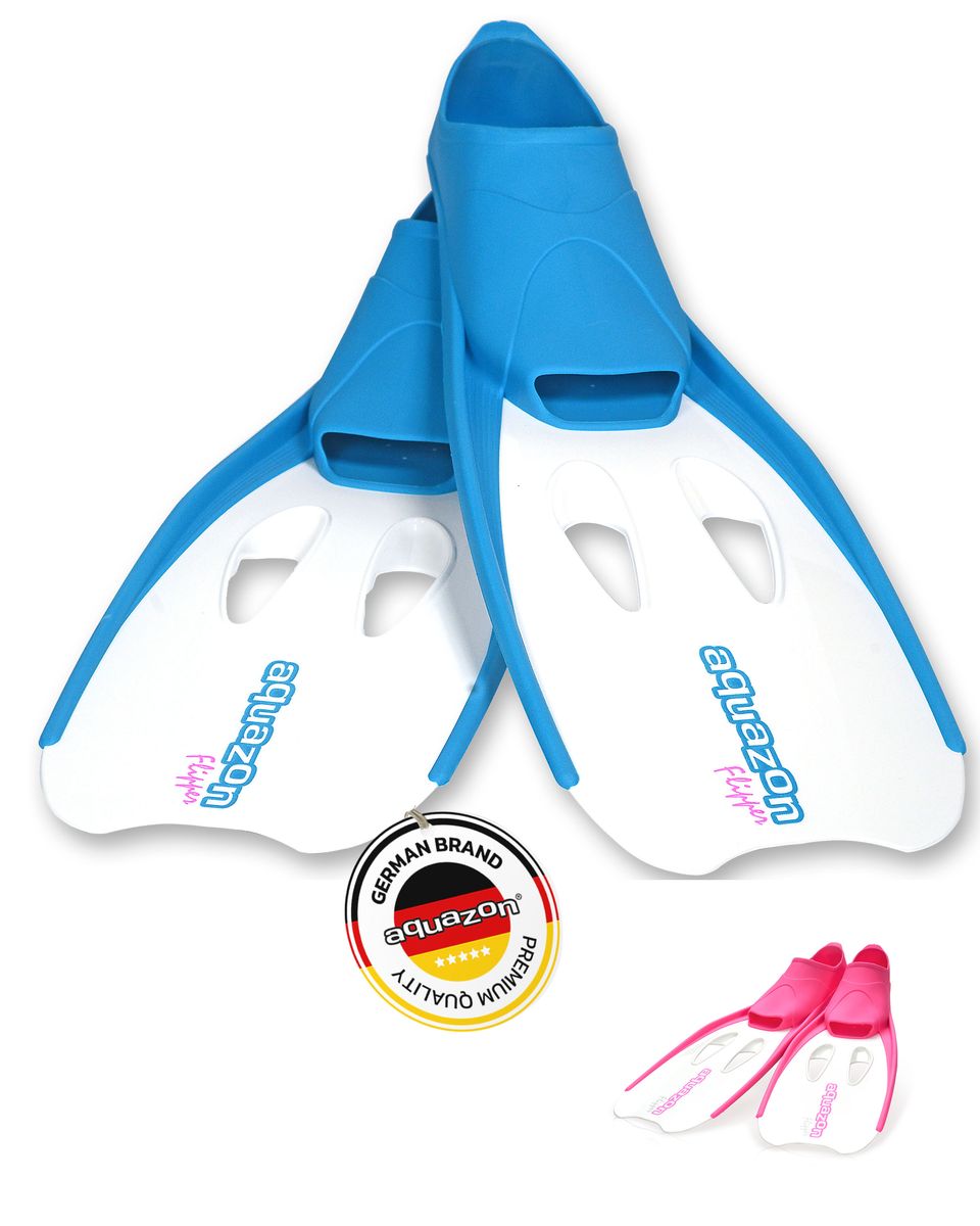 FLIPPER Robuste Schnorchel- Schwimmflossen für Kinder, Damen