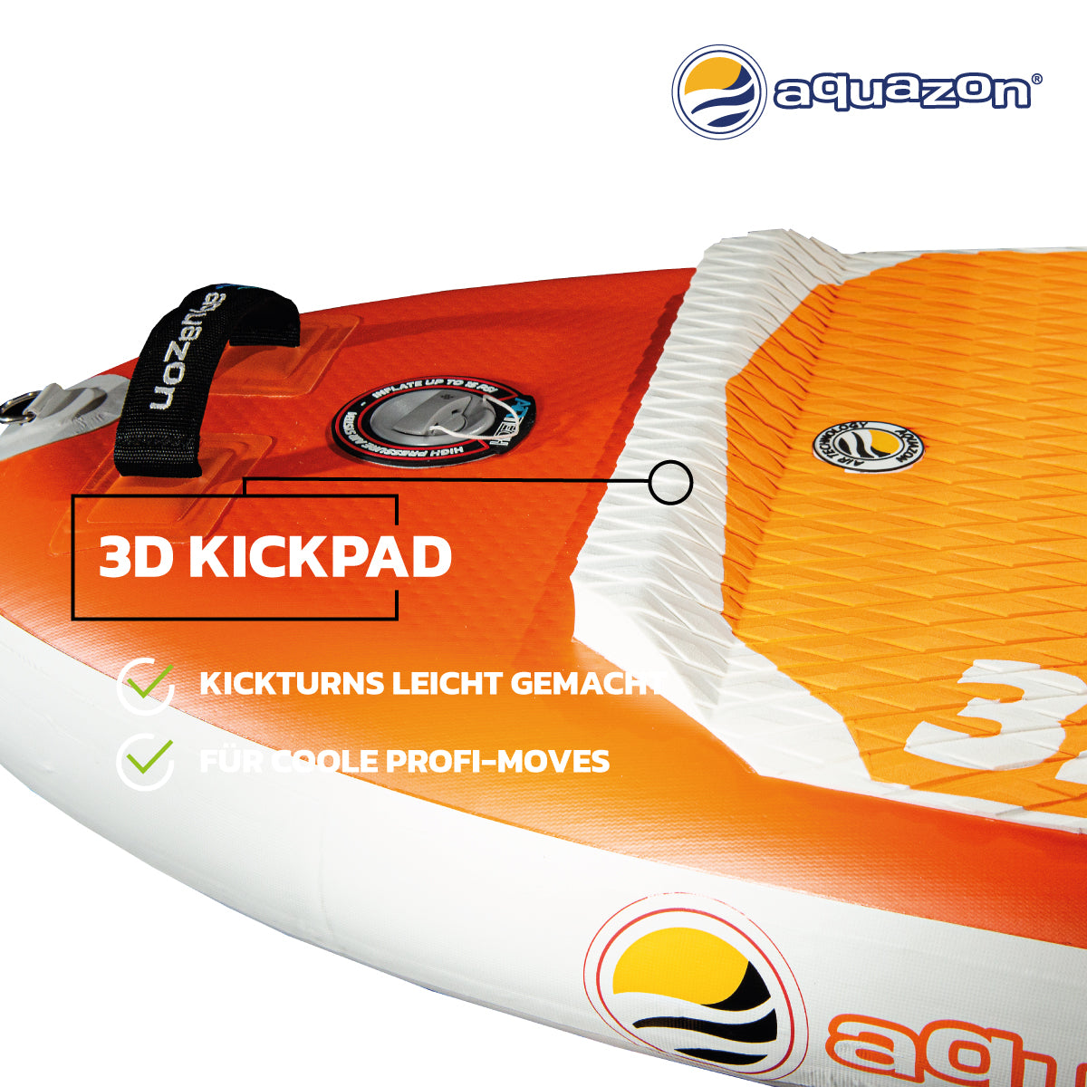 SUP Stand up Paddling Board BREEZE WINDOW 325 10'8 GFK Paddel Allround