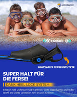 EXPERIENCE verstellbare Familien Taucherflossen, Schwimmflossen