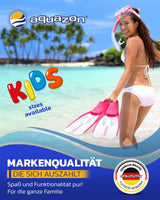 FLIPPER Robuste Schnorchel- Schwimmflossen für Kinder, Damen