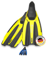 ADVENTURE PRO Schnorchelflossen, Taucherflossen für Erwachsene